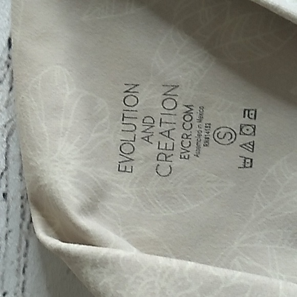 Evolution and Creation size Small Floral Legging Yoga Athletic - Picture 3 of 6